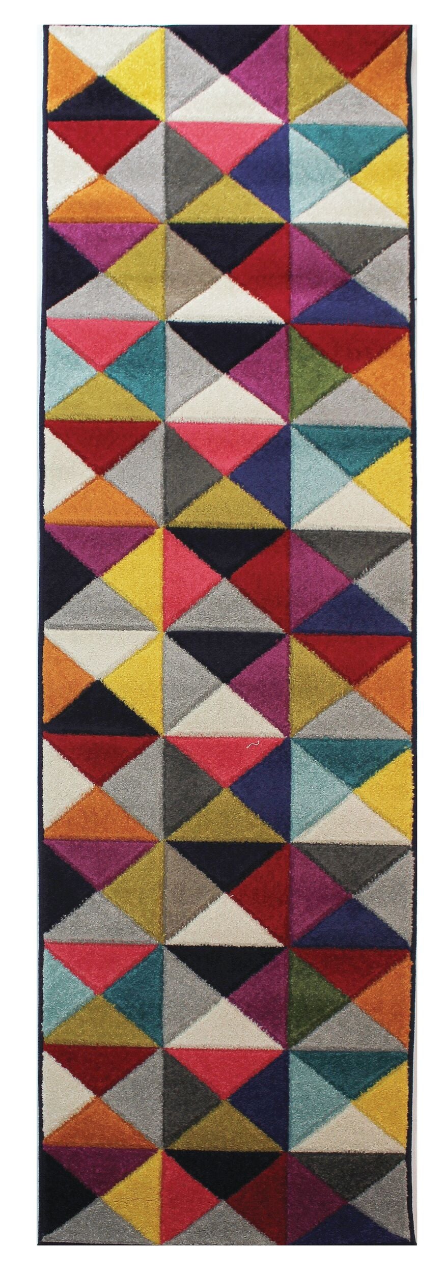 Teppich Bunt-Geometrisch-Design - designerstark MEON BEN_Läufer_
