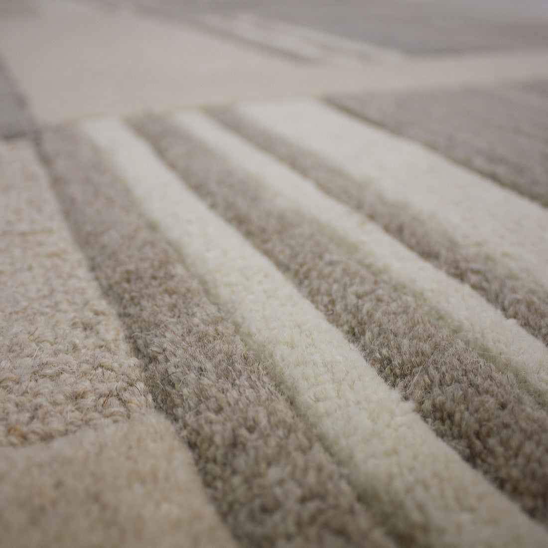 Teppich Natur rechteckig Wool Raumgestaltung Inneneinrichtung EDALE
