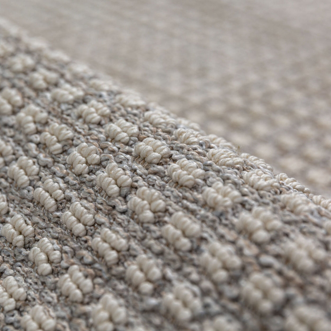 Teppich Grau rechteckig POLYESTER Raumgestaltung Inneneinrichtung NORA