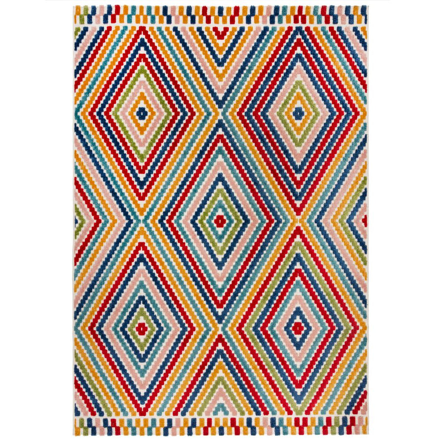 Multifunktionaler Geometrischer Outdoor-Teppich in Multicolor - LUNE-Serie von Kadima Design_Multi_#sku_BARK503119376024-BARK503119376025-BARK503119376026#