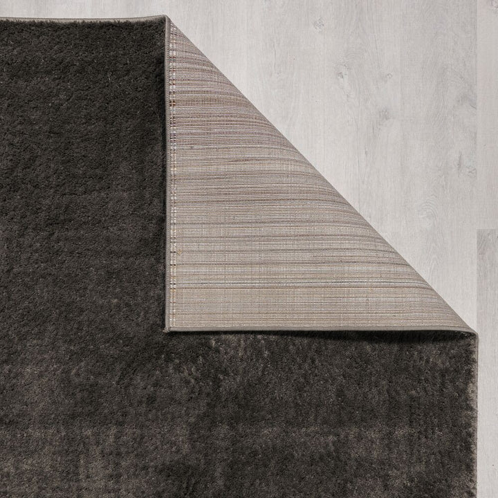 Samtweicher Teppich TUMMEL von Kadima Design – 100% Recycelt – Strapazierfähig & Umweltfreundlich_Anthrazit_#sku_BARK503119375101#