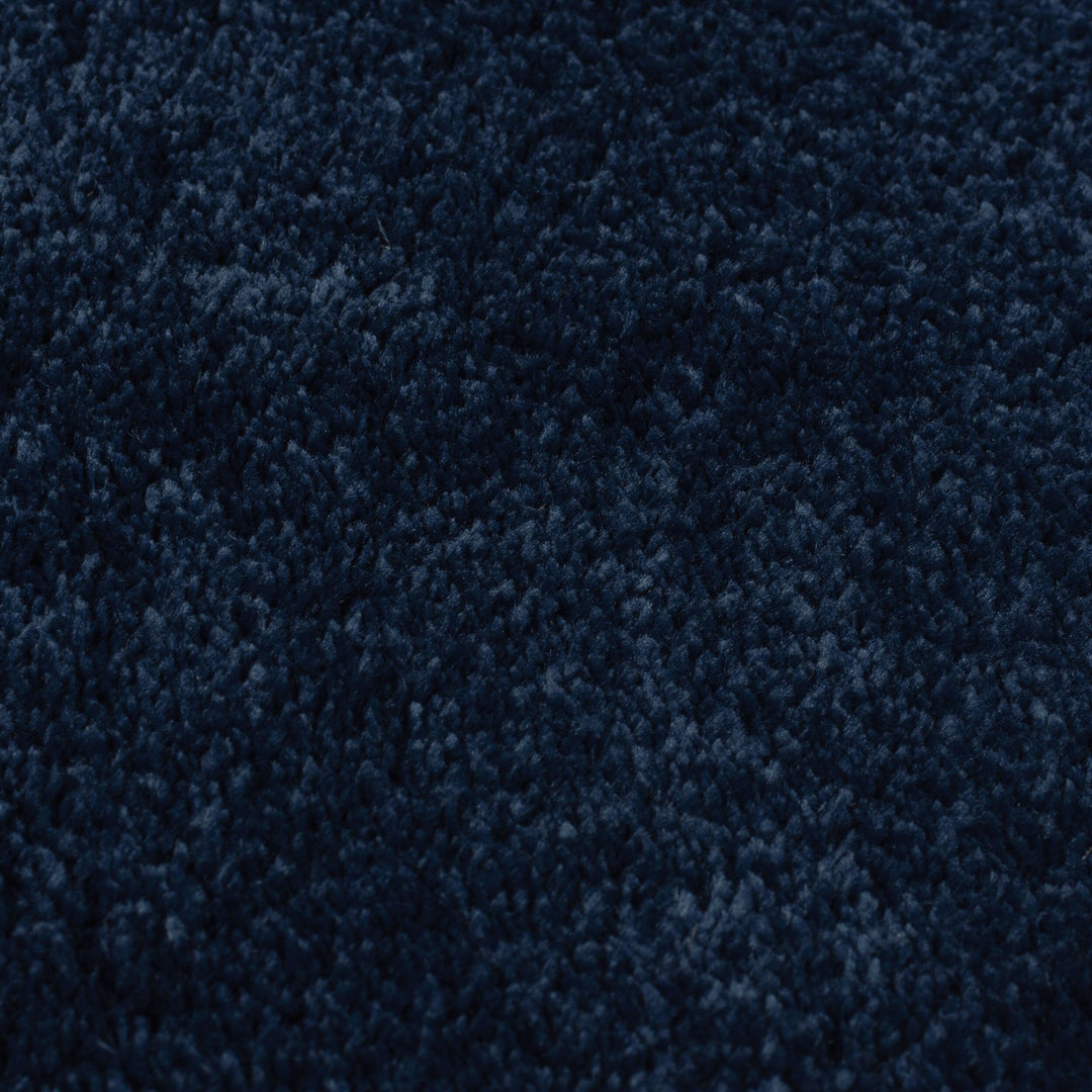 Samtweicher Teppich aus 100% recyceltem Material_Blau_Rechteckig_