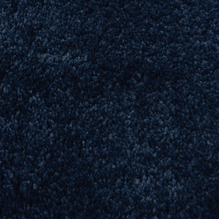 Samtweicher Teppich aus 100% recyceltem Material_Blau_Rechteckig_