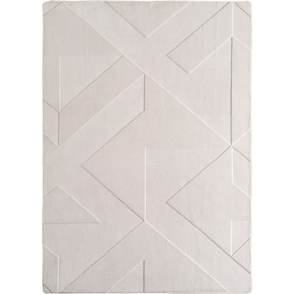 Teppich Kurzflor Geometrisch Microfaser Innen_Läufer_