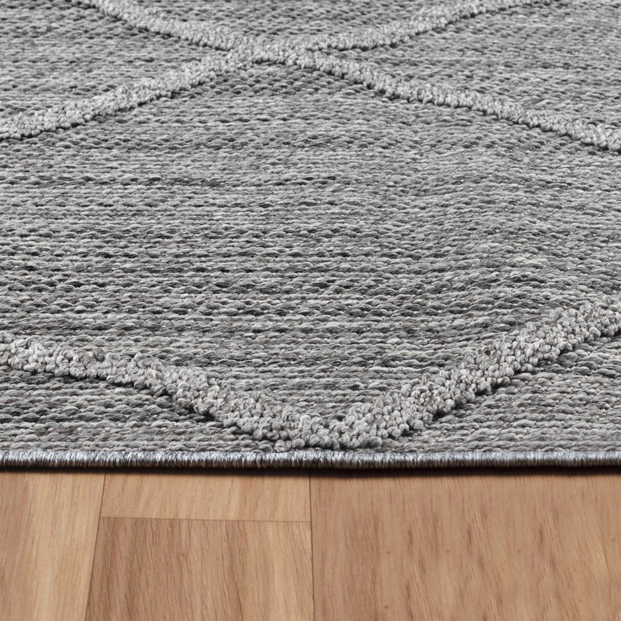 Teppich Outdoor Flachgewebe Boho-Muster Polypropylen Terrasse_Läufer_