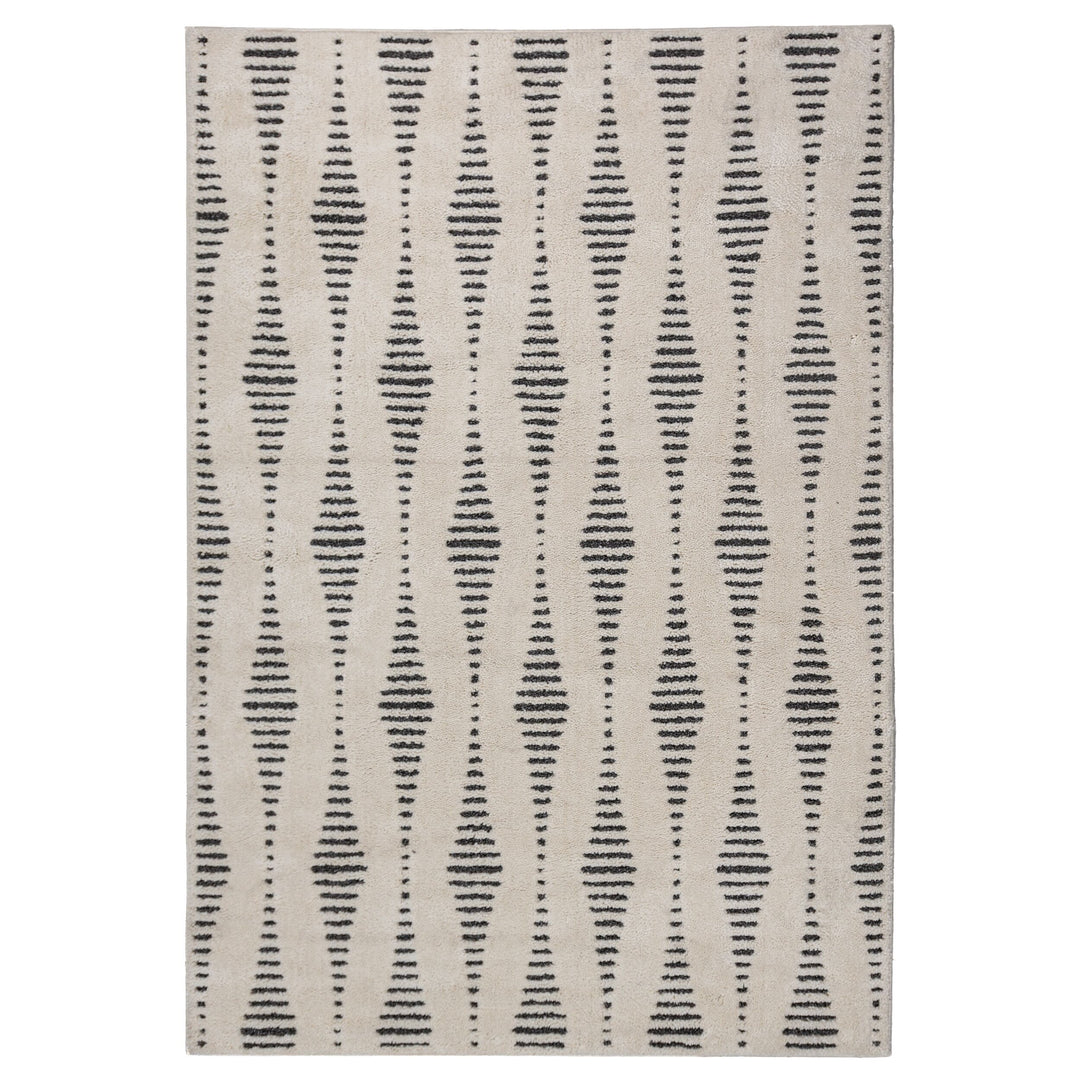 Teppich Hochflor Skandinavisch minimalistisch - Schlafzimmer_Rechteckig_