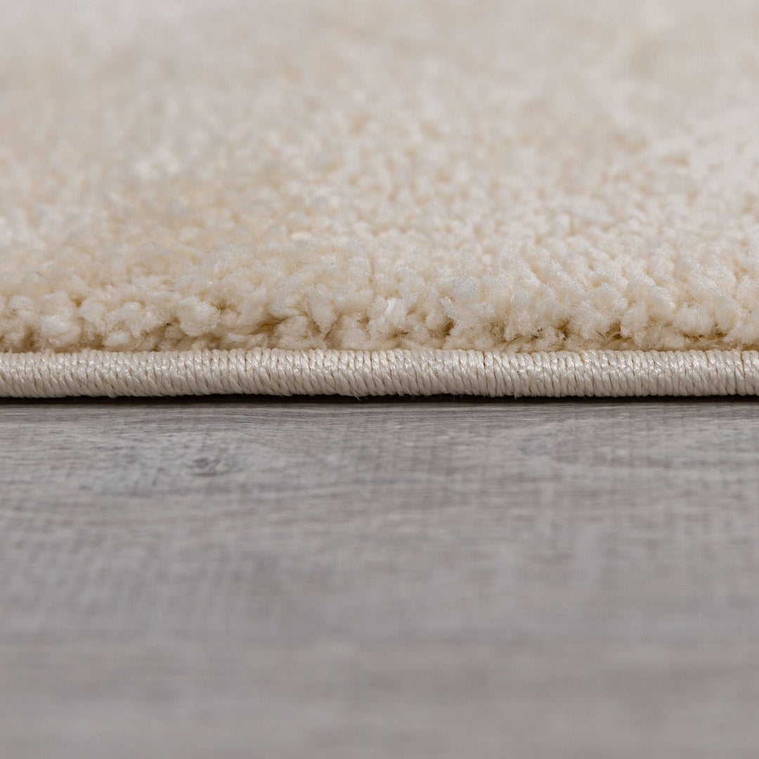 Teppich recycelt  - Moderner Skandi-Look mit weichem Hochflor_Rechteckig_