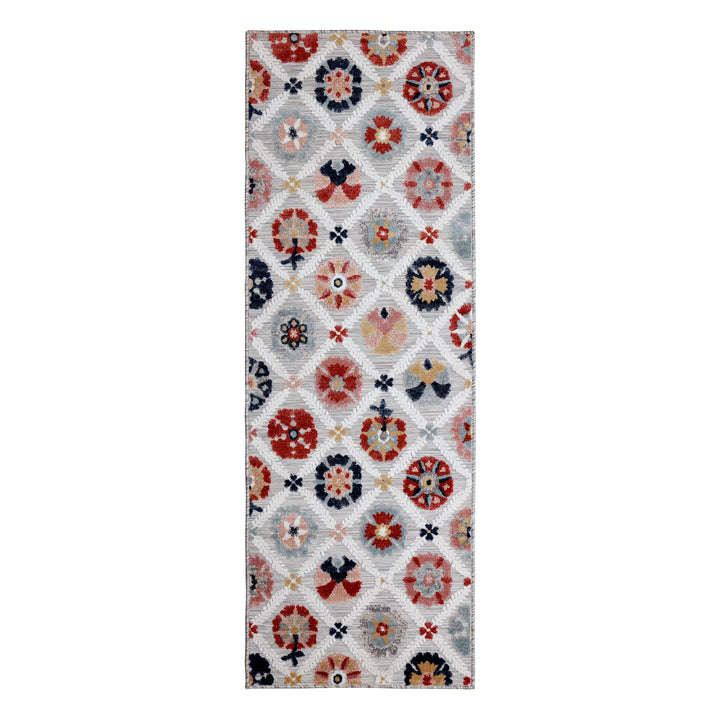Outdoor-Teppich Floral-Design - UV-beständig LAGAN GLEN_Läufer_