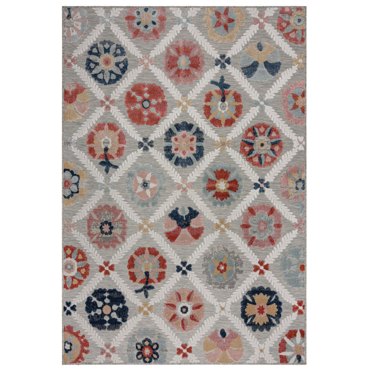 Outdoor-Teppich Floral-Design - UV-beständig LAGAN GLEN_Rechteckig_