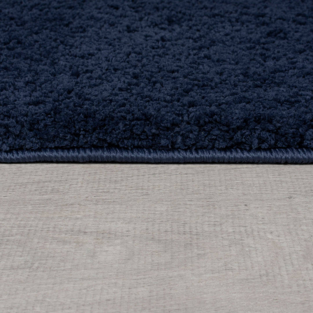 Weicher und Waschbarer Teppich "GIPPING Flauschig" von Kadima Design_Blau_#sku_BARK503119374878#