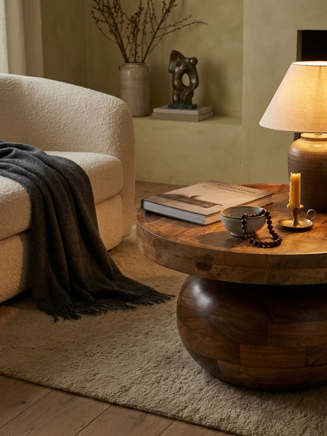 Runder Couchtisch — Ratgeber 2026: Material, Größe, Platzierung