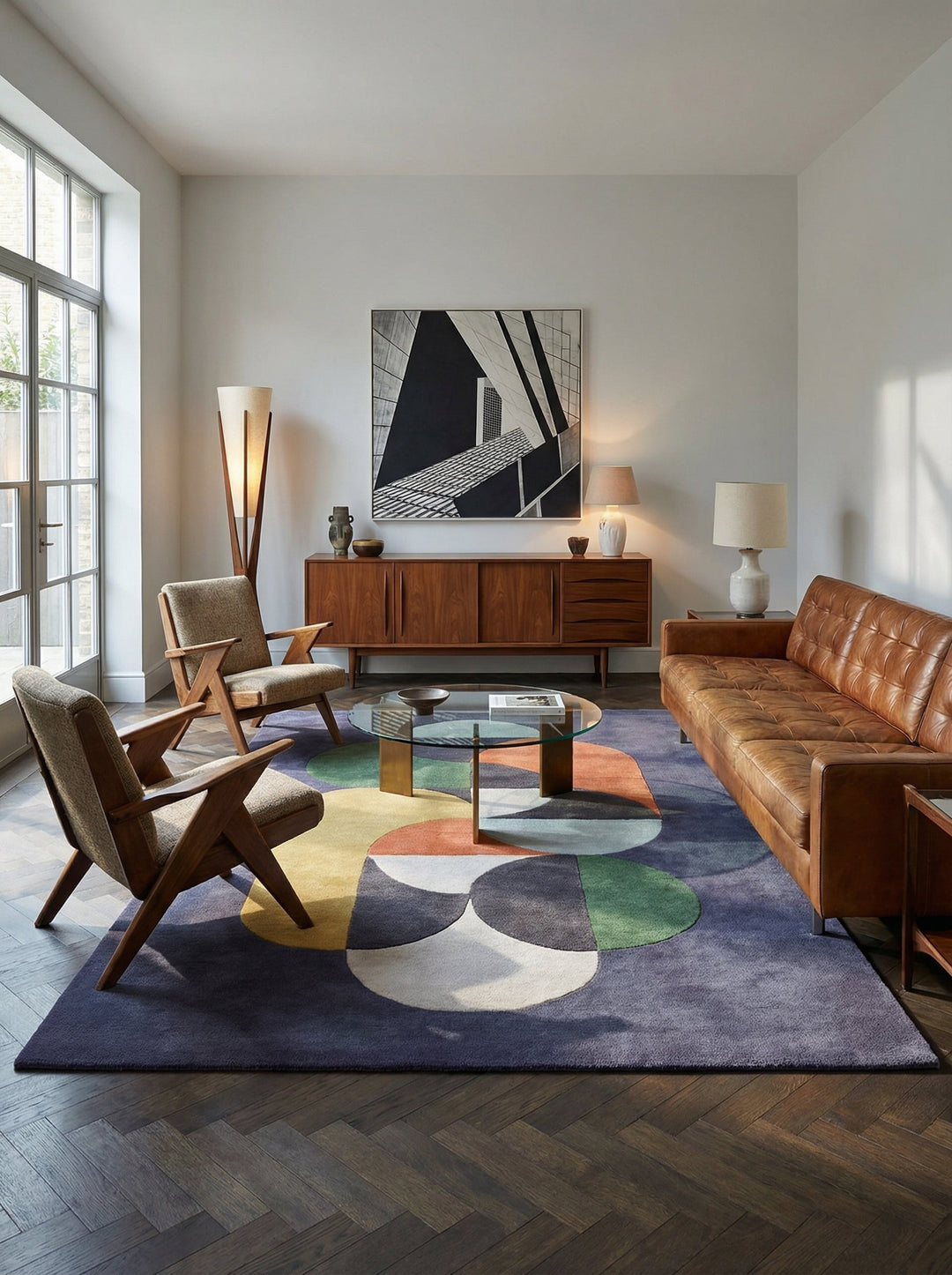 Blauer Teppich – der Farbführer 2026 für Wohnzimmer, Schlafzimmer &amp; mehr