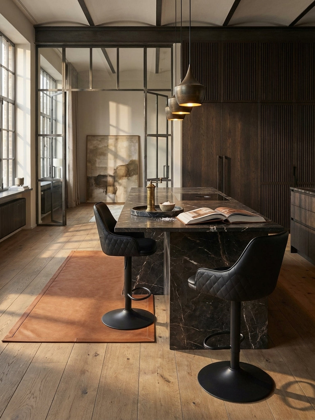 Hocker Schwarz