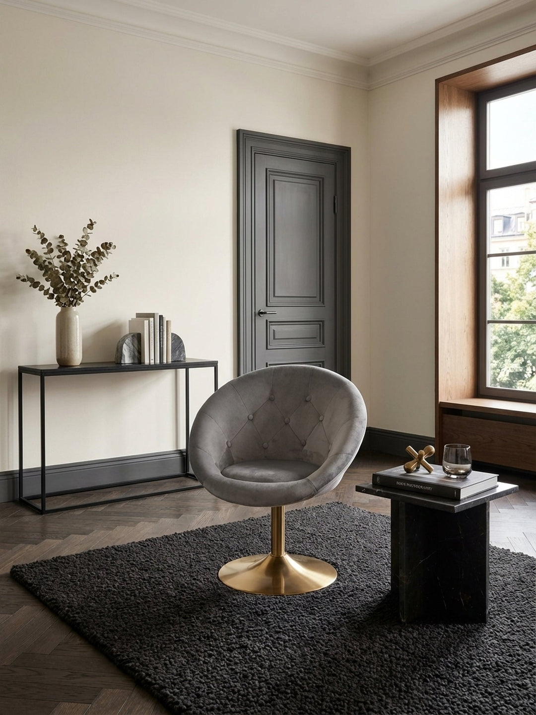 Sessel Grau