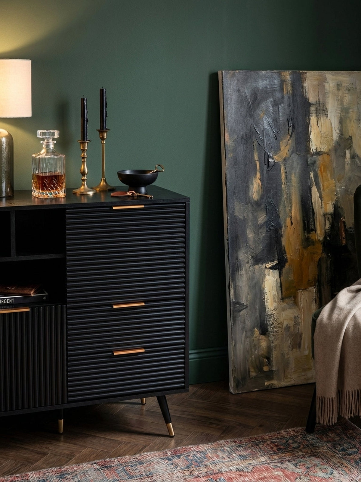 mehrzweckschrank ecke Flieks Eckschrank multifunktionaler Hochschrank mit 4 Türen, verstellbaren Einlegeböden (60×60×172 cm, 1-St., Schrank für Esszimmer, Wohnzimmer, Schlafzimmer, Badezimmer) Eckkommode Badkommode mit 4 Fächern Dunkelblau Höhe (inkl. 6cm Verbindungsteile):156 cm