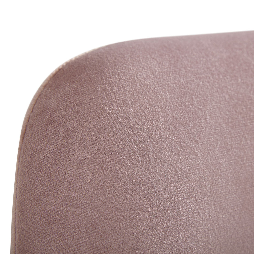 Skandinavische Esszimmerstühle_ 2er Set_ Samt oder Kunststoff_ verschiedene Farben - KADIMA DESIGN_Farbe_ Rosa-Schwarz_ Material_ Samt_ Größe_ 58x48x86 cm_