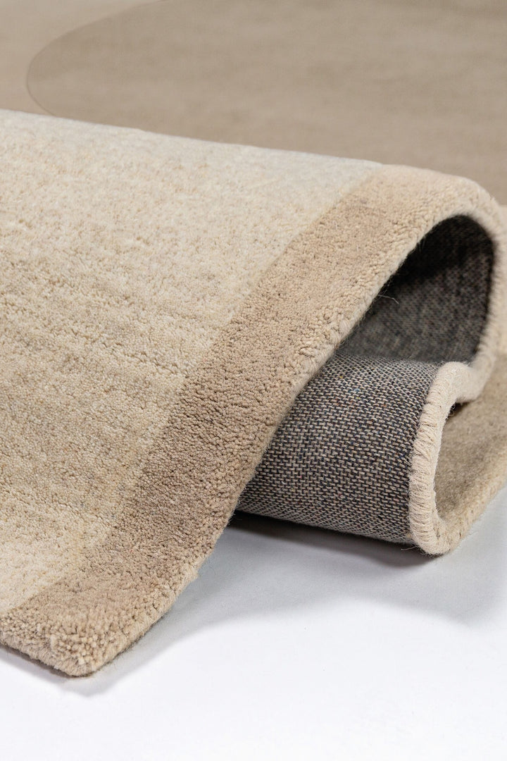 Teppich Natur rechteckig Wool Einrichtung Wohnidee Bodenbelag HALLEIN_