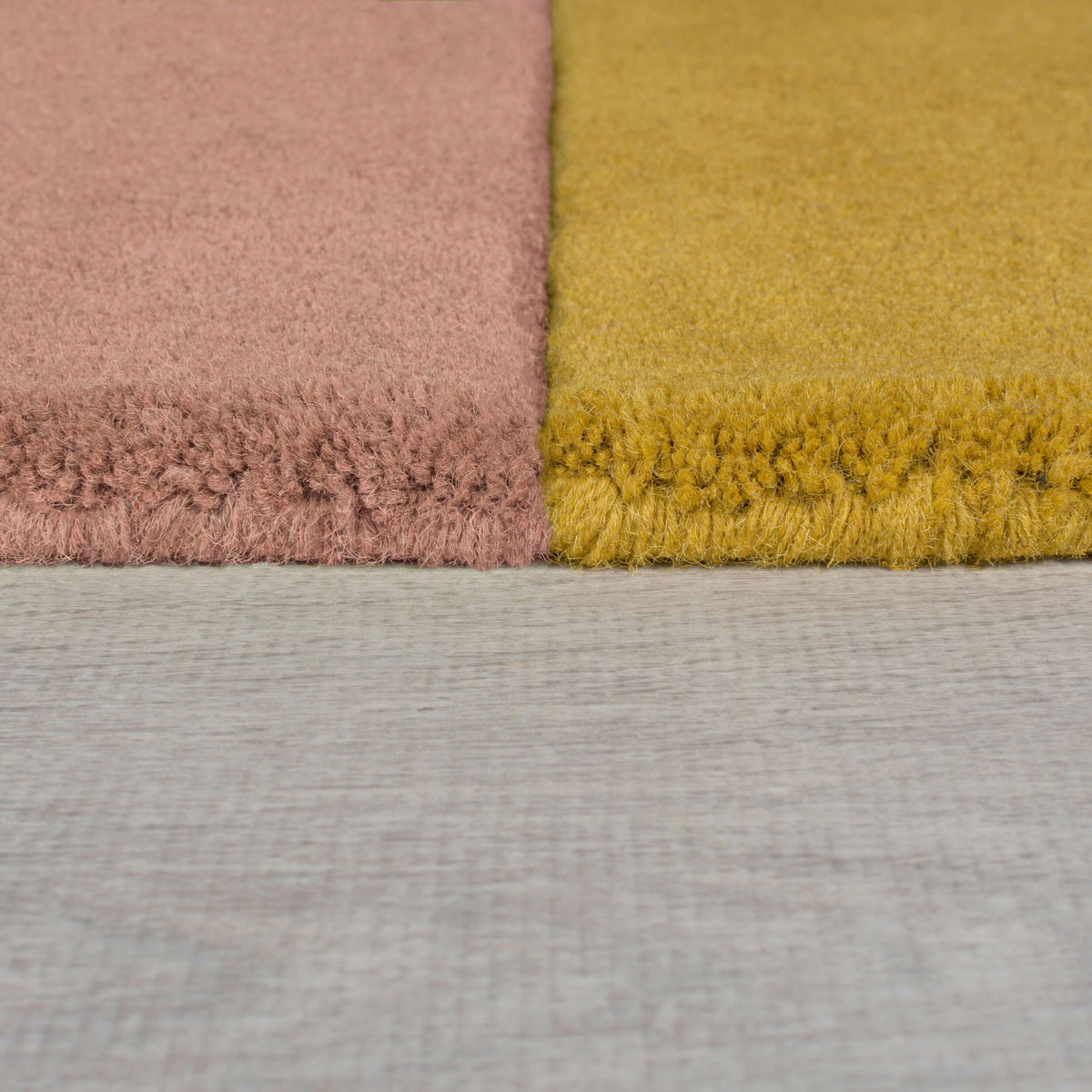 Wollteppich Rauten-Pastell - geometrisch THAMES LILY_Rechteckig_