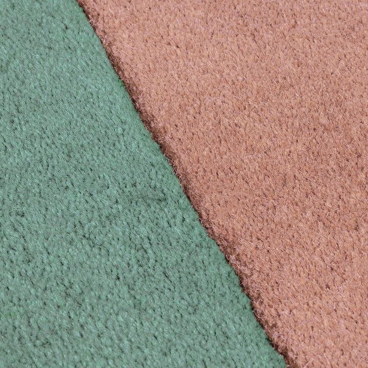 Wollteppich modern - abstrakt - rutschfest - Teppich 100% Wolle_Multi_Rechteckig_