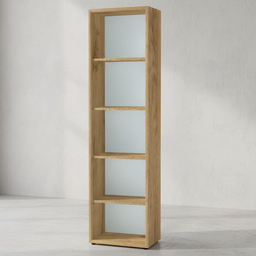 Aktenregal 5 Ordnerhöhen Büroregal hoch schmal Homeoffice_