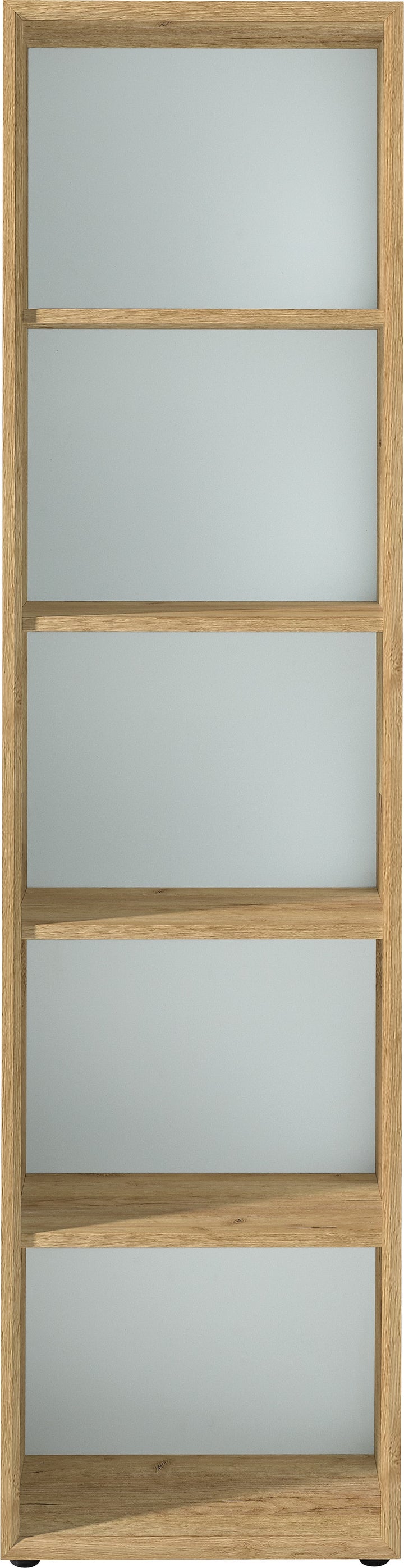 Aktenregal 5 Ordnerhöhen Büroregal hoch schmal Homeoffice_