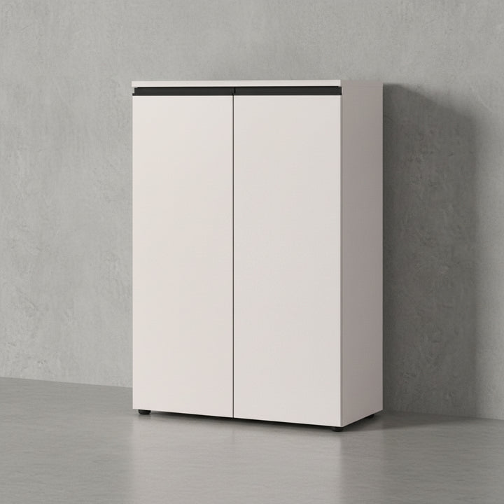 Aktenschrank 2-türig Soft-Close 3 Ordnerhöhen Büroschrank_