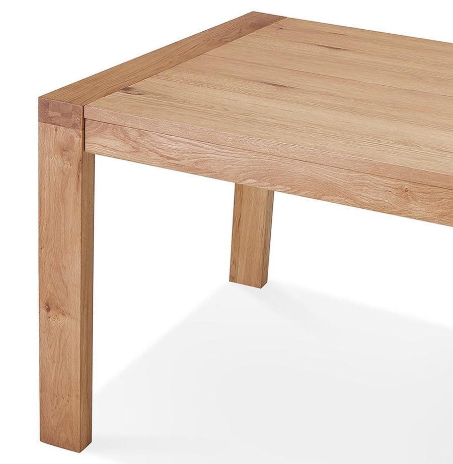 Eleganter Tisch „ZIXAR“ von Kadima - ausziehbar und aus halbmassiver Eiche - für bis zu 10 Gäste geeignet_