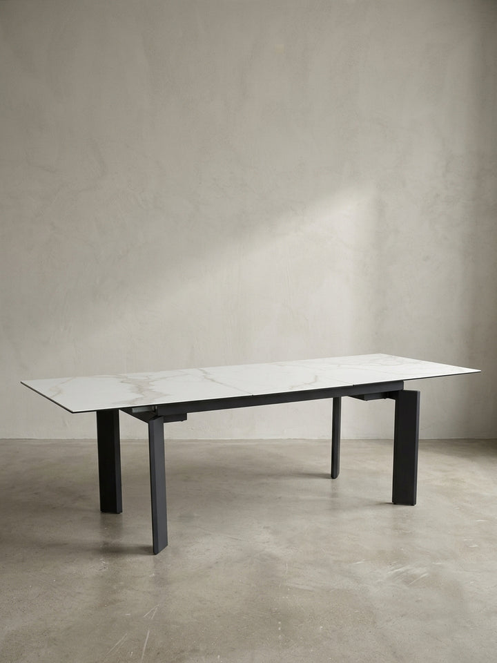 Esstisch Ausziehbar Keramik Glas Marmoroptik 180-240
