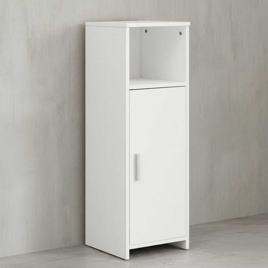 Badschrank_ Stilvoll_ zeitloses Design_ kratzfestes Melaminharz_ 30x95_5x30 cm - KADIMA DESIGN_Größe_ 30x30x96 cm_