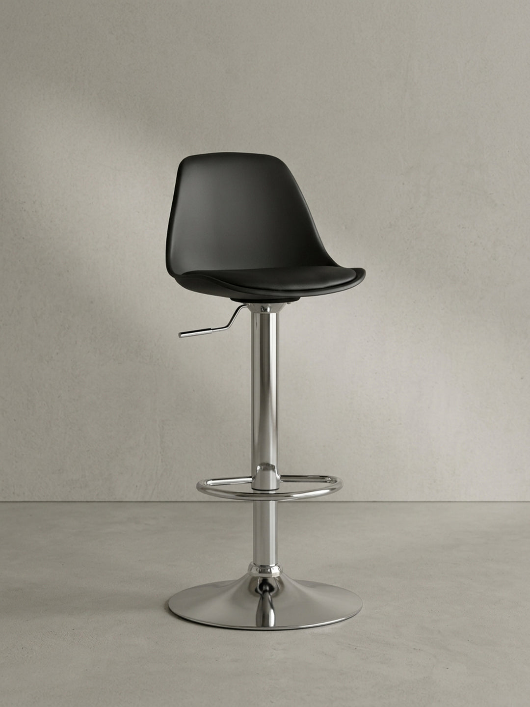 Barhocker aus natürlicher Eiche massiv mit Ablagefach 40x40x104 cm Design Möbel Premium Qualität modern Offene High-End Küche / Kücheninsel Einrichtung stilvoll Wohnen Interior Zuhause_