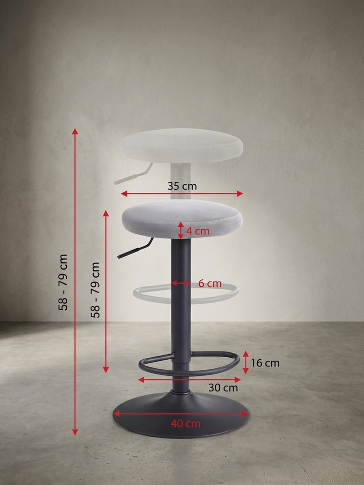 Barhocker Eiche Massivholz Design Möbel_