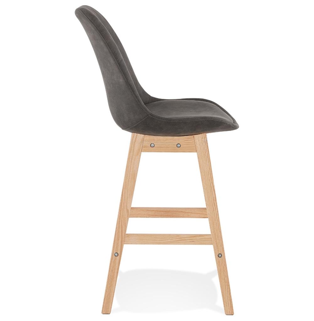 Designhocker NIXARA MINI - 44cm breite Sitzfläche - skandinavische Eleganz - pflegeleichte Materialien - perfekt für moderne - helle Wohnkonzepte_