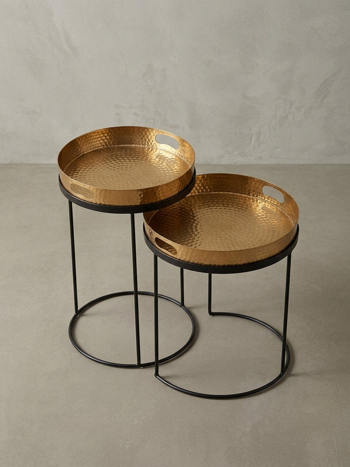 Satztische Metall Design Möbel_