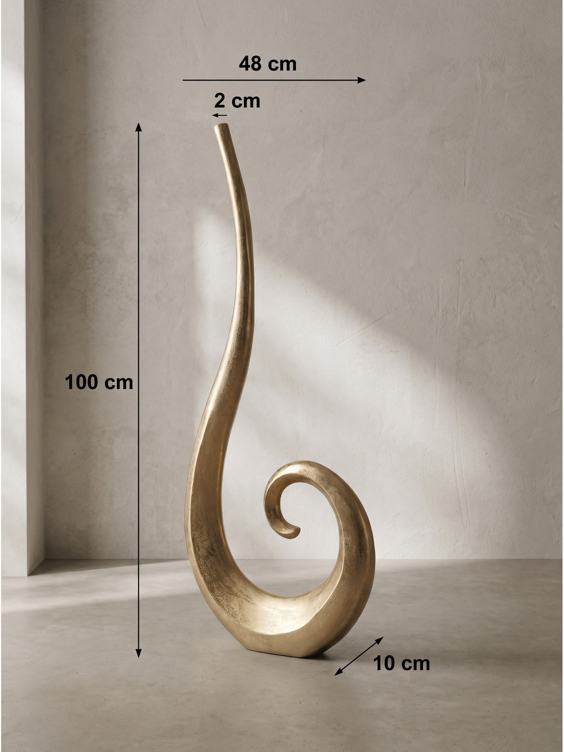 Maßzeichnung BAVENO – Gold