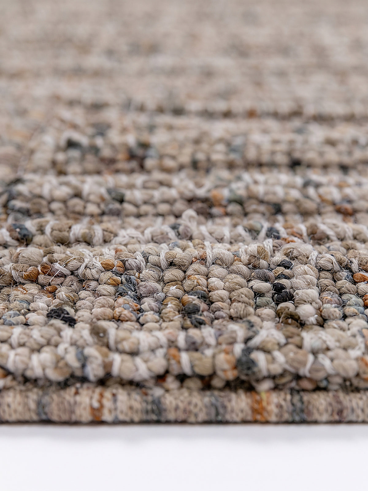Teppich Greige Farbdetail Muster_