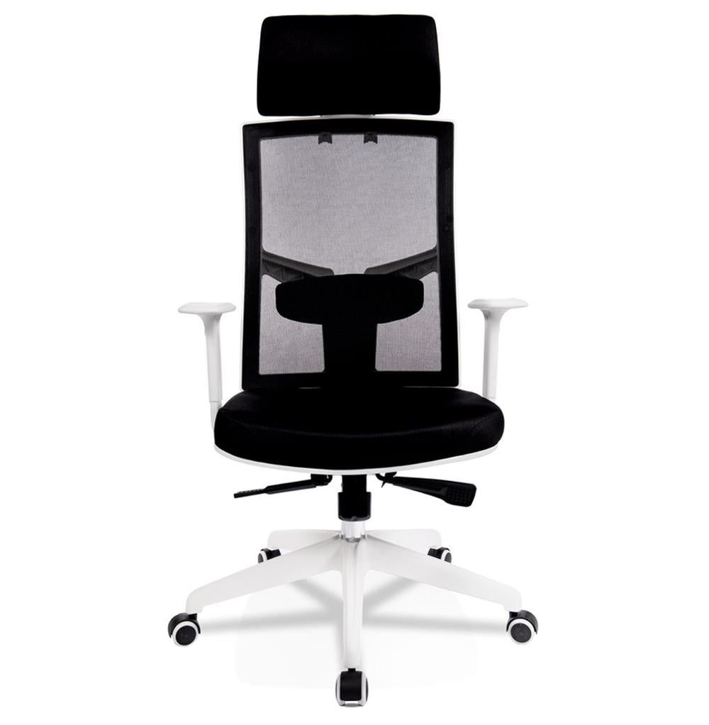 Höhenverstellbarer Drehstuhl mit Wippmechanik - 360-Grad-Drehung und ergonomischer Sitzposition für Büro von Kadima Design_