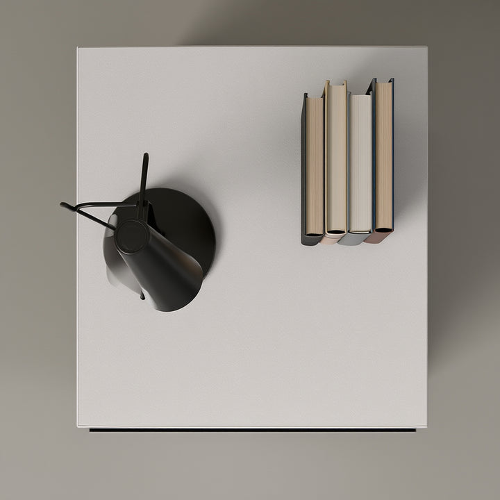 Büro-Set - Schreibtisch &amp;amp; Rollcontainer - Einstellbar 68-91 cm_