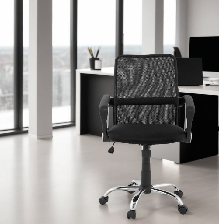 Bürostuhl mit hoher Rückenlehne und Komfortpolsterung 35 kg/m³ - perfekt für ergonomisches Sitzen von Kadima Design_