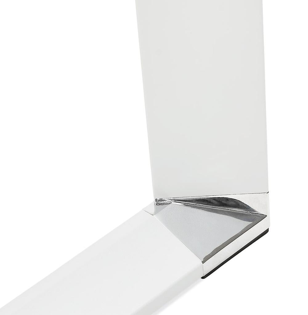 Moderner Bürotisch KERIX weiß - 160x80cm - Melaminplatte - ergonomisches Design für effizientes Arbeiten - Kadima Design_