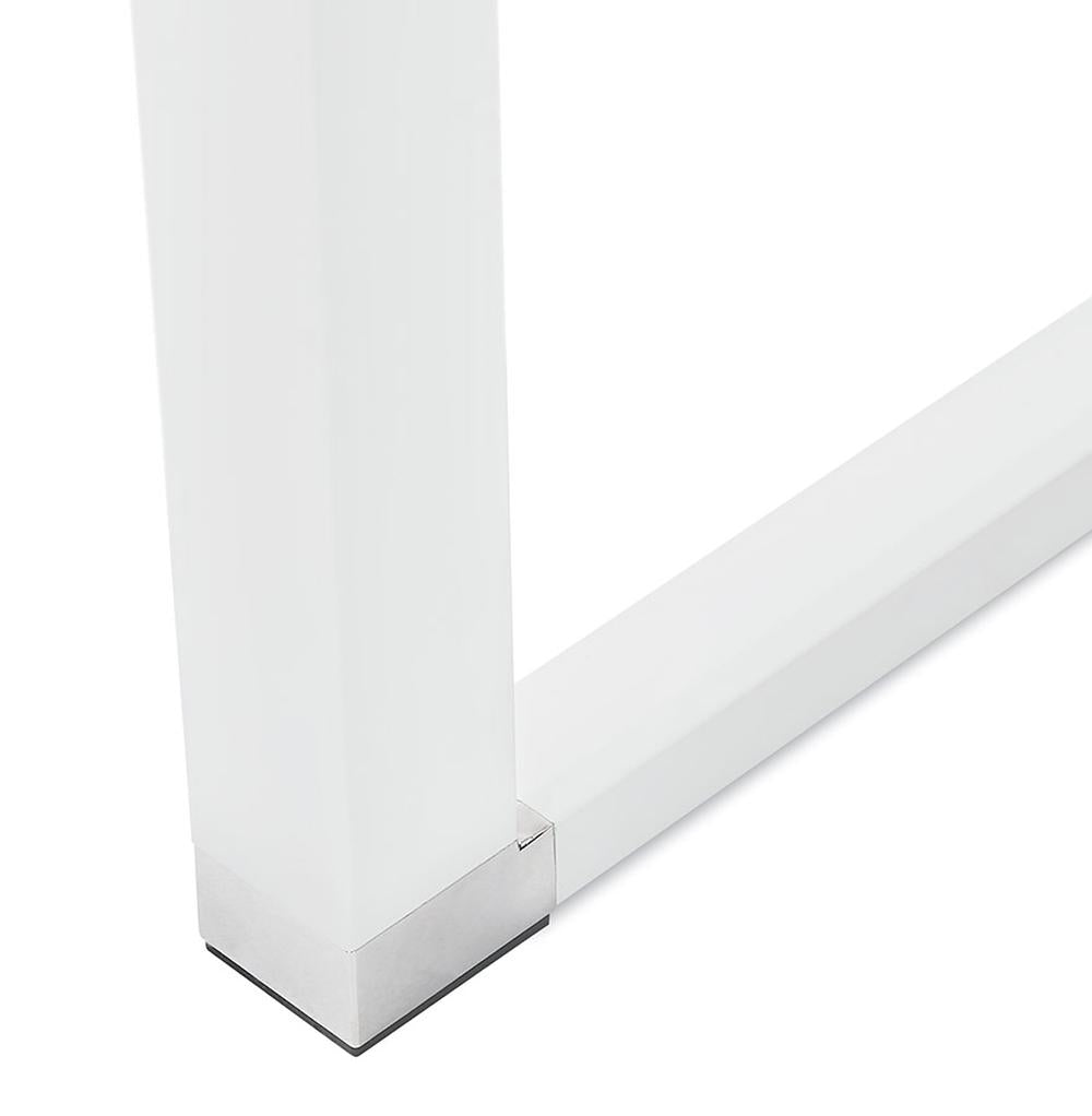 Moderner Bürotisch KERIX weiß - 160x80cm - Melaminplatte - ergonomisches Design für effizientes Arbeiten - Kadima Design_