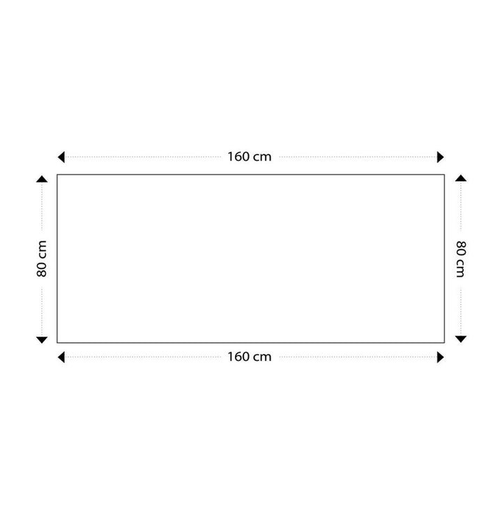 Moderner Bürotisch KERIX weiß - 160x80cm - Melaminplatte - ergonomisches Design für effizientes Arbeiten - Kadima Design_