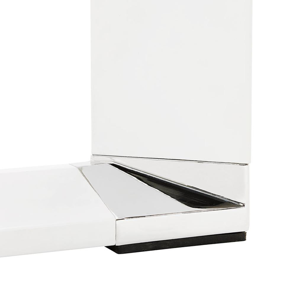 Moderner Bürotisch KERIX weiß - 160x80cm - Melaminplatte - ergonomisches Design für effizientes Arbeiten - Kadima Design_