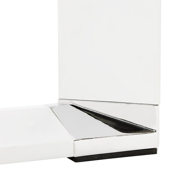 Moderner Bürotisch KERIX weiß - 160x80cm - Melaminplatte - ergonomisches Design für effizientes Arbeiten - Kadima Design_