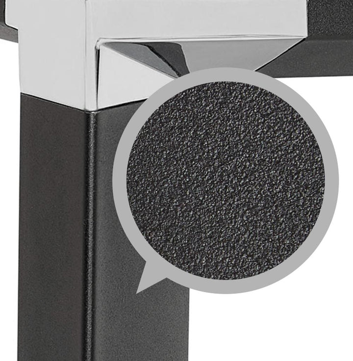 KERIX Computertisch beige-schwarz - Großzügige 160x80cm Fläche - stilvoll - perfekt für anspruchsvolle Arbeitsumgebungen - Kadima Design_