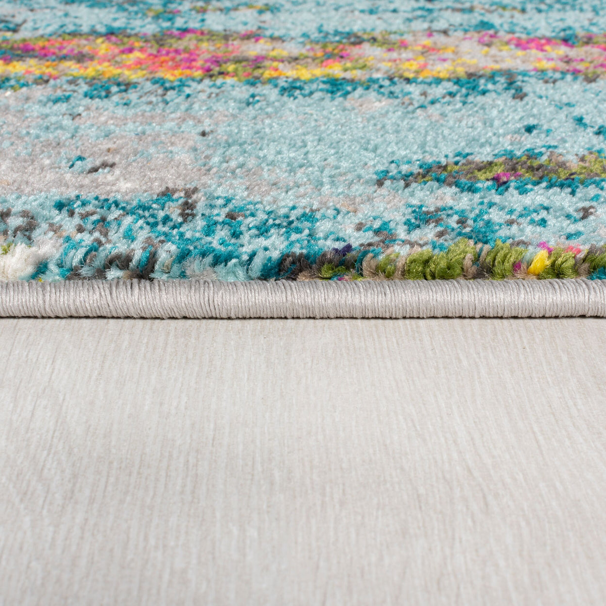 Teppich Abstrakt-Design - handgewebt - bunt FAL ABSTRACTION - Multi 120x170 cm Rechteckig