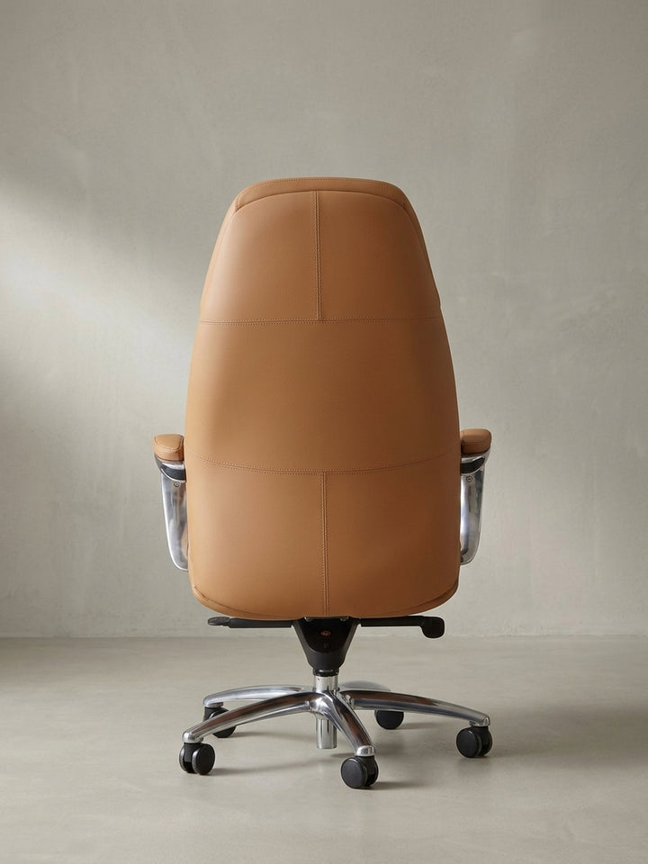 Bürostuhl Eiche Massivholz mit Rollen und Höhenverstellung 67x67x137 cm modern Design Möbel hochwertig Home Office Wohnzimmer Einrichtung Inspiration Wohnen Interior Zuhause elegant stilvoll_