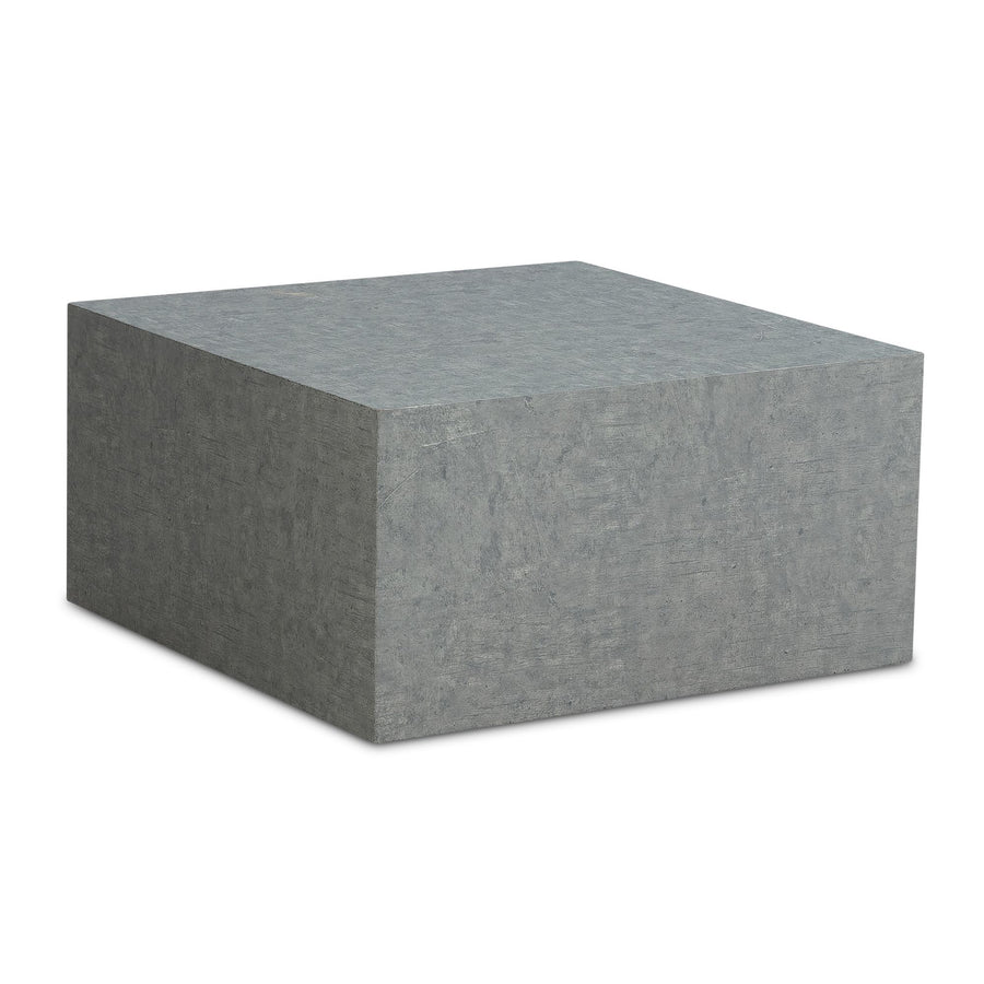 Couchtisch Würfelform in Beton-Optik – minimalistisches Design