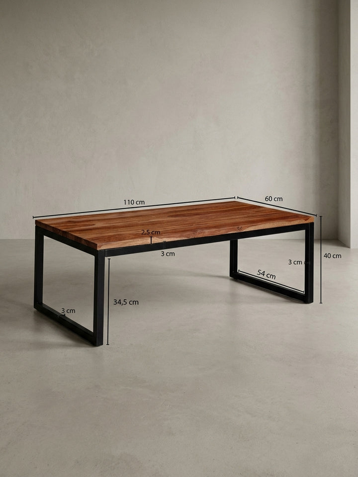 Couchtische Sheesham Massivholz Design Möbel_