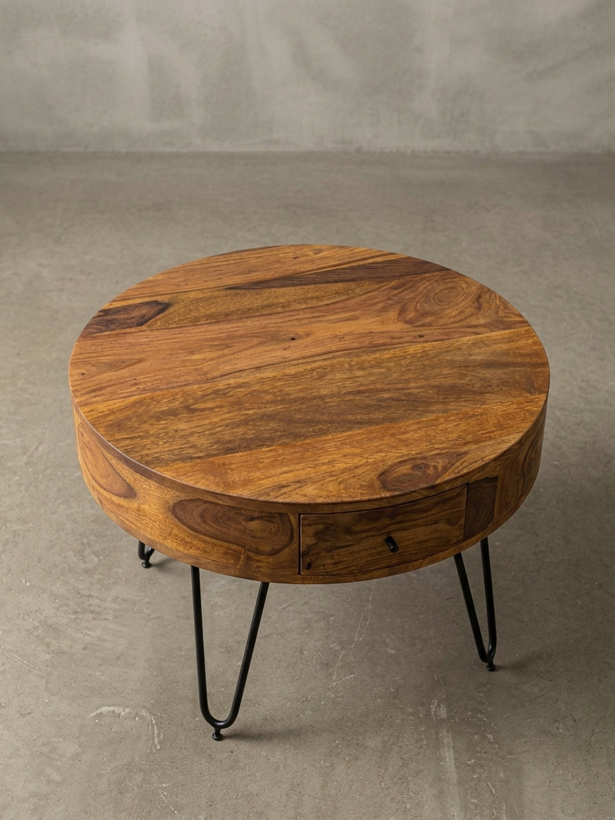 Sheesham Couchtisch Massivholz | Handgefertigt