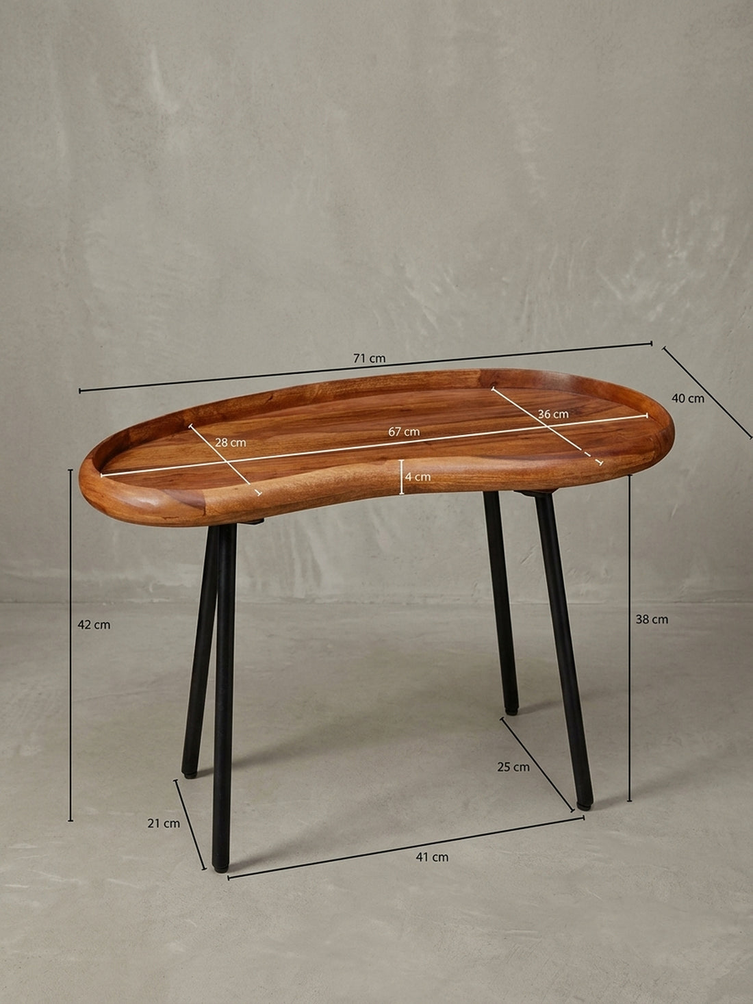 Maßzeichnung UMBRIEN – 71x40x42